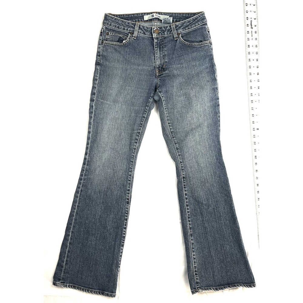 VTG Gap Flare Stretch Women 6R Distressed Y2K Vintage Denim Jeans Made in Canada